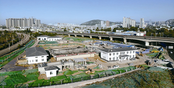 济南市大涧沟污水处理站